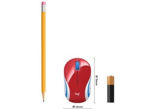 ロジクール、これまでの同社製品の中で最も小型な「ワイヤレスミニマウスM187r」を発売