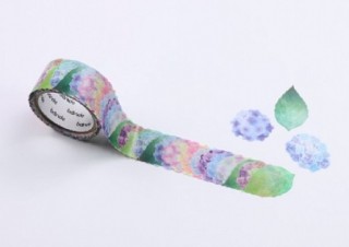 ヴィレッジヴァンガード、梅雨に身のまわりを彩る"紫陽花"のマスキングテープ登場