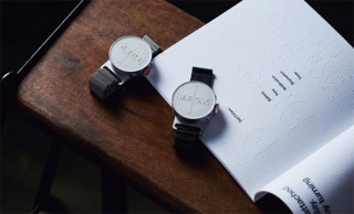 Makuake、文字盤に点字が浮き出て時刻を示すスマート腕時計「DotWatch」の取り扱いを開始