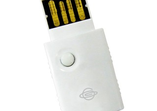 WPSボタン搭載 コンパクトな無線LAN子機「GW-USMicro300」