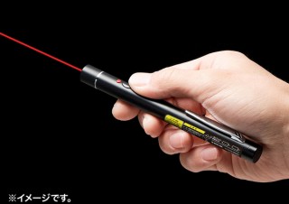 サンワサプライ、胸ポケットにスッキリ収まるペン型の赤色レーザーポインター「LP-RD315BK」発売