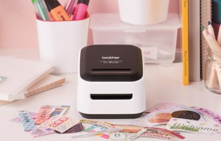 ブラザー工業より、最大50mm幅に対応する感熱ラベルプリンター P-touch Color「VC-500W」発売