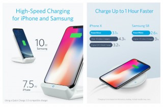 iPhoneを最大7.5W/Samsung製スマホを最大10Wで充電できる！ ワイヤレス急速充電器2種を発売