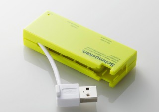 エレコム、SDXCカード対応のケーブル収納型カードリーダ/ライタ