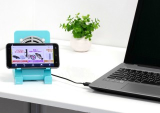 サードウェーブ、スマホの発熱を軽減する冷却ファン付きのスタンドを発売