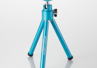 エレコム、2段伸縮タイプと変形自在タイプのデジカメ用スタンドを発売