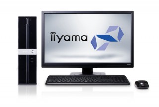 iiyama PC、Core i7-8700を搭載したツインドライブのスリムデスクトップPCを発売