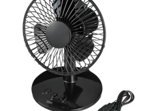 サンワサプライ、首振り機能付きUSB扇風機「USB-TOY56」を発売