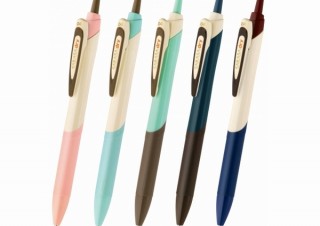 ゼブラ、手が汚れないサラサドライからビンテージ風「ブラウンシリーズ」限定発売