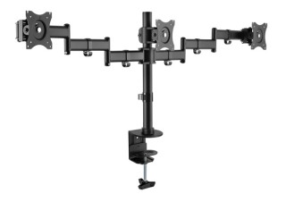 グリーンハウス、3画面水平稼働に対応したディスプレイアームを発売