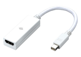 プラネックス、Mini DisplayPortをHDMIに変換できるアダプタ