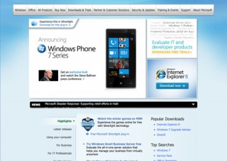 米Microsoft、「Windows Phone 7」シリーズを発表
