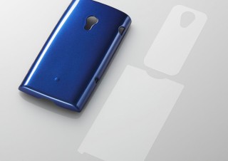 エレコム、カラフルなXperia用シェルカバーケース「MPS-X10PVシリーズ」