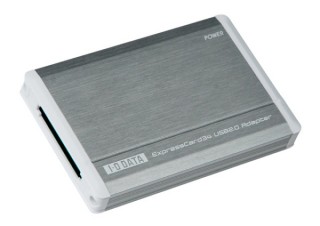 アイ・オー、ExpressCard/34データカード用USB変換アダプタ