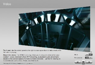 Apple、HTML5とWeb標準のデモページ公開