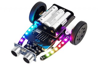 玄人志向、マイコンボードが付属する自作ロボットカーキットを発売