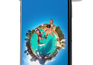 アスク、iPhoneに装着できるInsta360ブランド製の360°撮影用レンズ「PanoClip」を発売