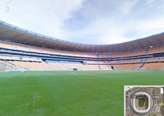 Google、ストリートビューでW杯スタジアムを360°見渡せるサービス