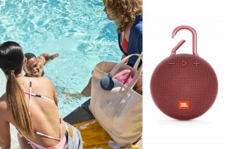 ビルトインカラビナで取り付ける小型スピーカー「JBL CLIP 3」発売。ハーマンインターナショナルより