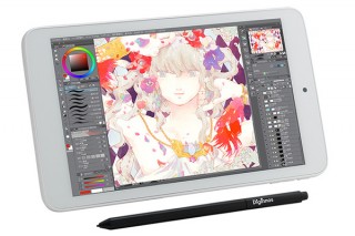 サードウェーブ、筆圧感知ペン付きタブレット「raytrektab DG-08IWP 