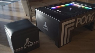 ATARI社の名作ゲームを家庭で遊べるテーブルと椅子のセット「TABLE PONG」が登場