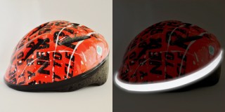 夜あそびしたい人必見！ 昼間は目立たず、夜光る黒い再帰性反射テープ「Kuropika」発売