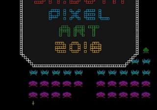 スペースインベーダーと全面タッグを組んで開催される人気イベント「シブヤピクセルアート2018」