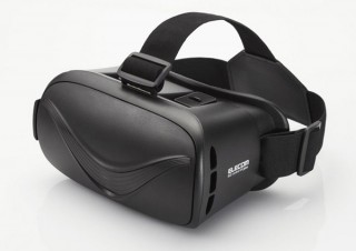 エレコム、Bluetooth対応コントローラーを装備したスマホ用VRグラスを発売