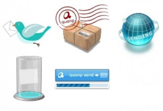 リコー、ドラッグ&ドロップでファイル送信 quanp用ウィジェット「quanp send」提供開始