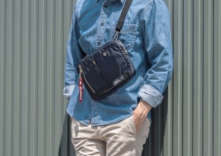 サンワサプライ、インナーとしても使えるフライトナイロン素材のショルダーバッグを発売