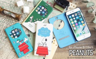 フキダシ窓いろいろ！ 一目惚れしちゃうスヌーピーの窓付きiPhoneケース発売