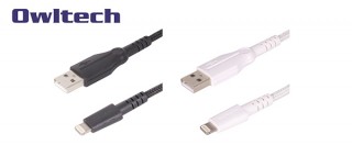 オウルテック、14万回折り曲げても断線しないLightningケーブルの販売を発表