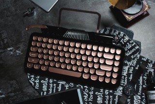 打鍵感まで再現したタイプライター風キーボード「Rymek（ライメク）」