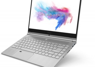MSI、14インチ液晶を搭載したビジネスノートPCの英字キーボードモデルを発売