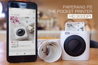 レシートみたいに出てくるミニミニプリンター「PAPERANG-P2」登場