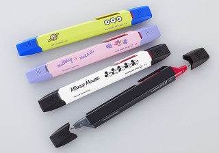 ユニボール、消せるボールペンR:Eシリーズに2色が1本になったツインタイプ登場
