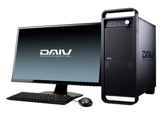マウス、クリエイター向けパソコンブランド「DAIV」からGeForce RTX 2080搭載機を発売