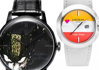 永井豪×LOCMANコラボ、ダークでキュートな腕時計2種を発売
