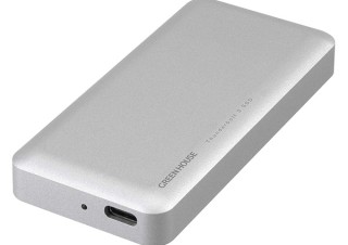 グリーンハウス、Thunderbolt 3対応の外付けSSD「GH-SSDTB3A」シリーズを発売