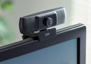 サンワサプライ、水平150°の画角で大人数でのTV会議にも便利なWebカメラを発売