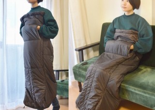 足からお腹お尻まですっぽり包む「着るお一人様用こたつ」、好評により売切で予約受付に