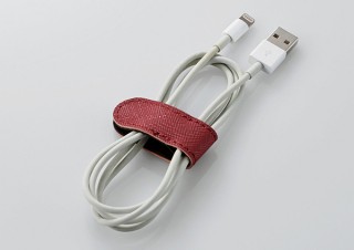 エレコム、ケーブル類をまとめて留めて保管できるケーブルホルダー「CabHag」の4製品を発売