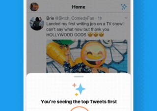 Twitterがついに昔のタイムラインに！時系列順になるボタンをテスト中