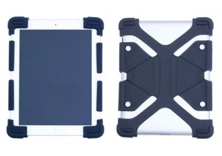 シリコン素材でのび～るタブレットカバーが登場。7～8／8.9～12インチ対応の2種類を発売