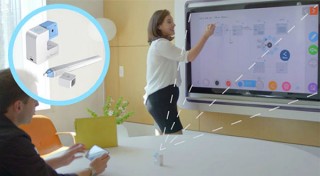 TVやプロジェクター画面に対して、ホワイトボードみたいに書き込めるガジェット「GoTouch」販売開始