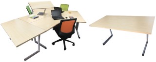 オフィス２４、ブーメランデスク™と組み合わせられるワーキングデスクの予約受付開始