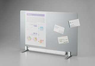 キングジム、画鋲やテープを使わずに静電気で紙を掲示できる「ラッケージ」の新モデルを発売