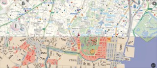 MapFanラボサイトが、古地図と現代地図を見比べられる「古地図 with MapFan」を公開