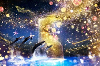 プロジェクターのスペックをアップさせてマクセル アクアパーク品川の「ブライトクリスマス」が開幕