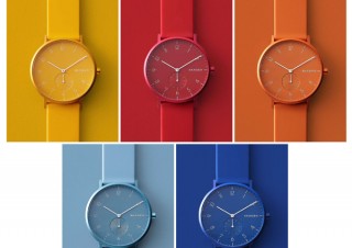 北欧デンマークより、大胆でポップなカラーを纏った腕時計「AAREN KULØR COLLECTION」が登場